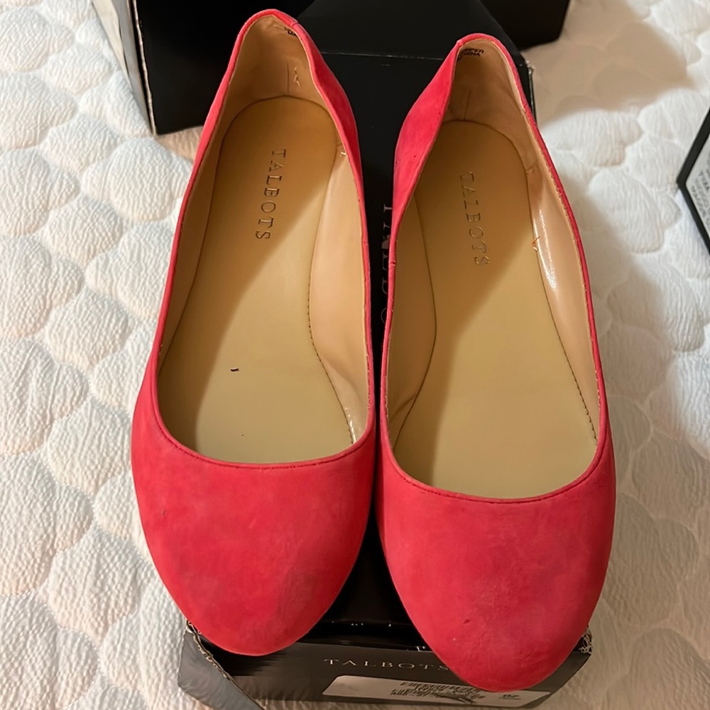talbot shoes 71/2 W cactus bloom viola color